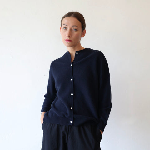 Makié Raglan Cashmere Cardigan - Navy