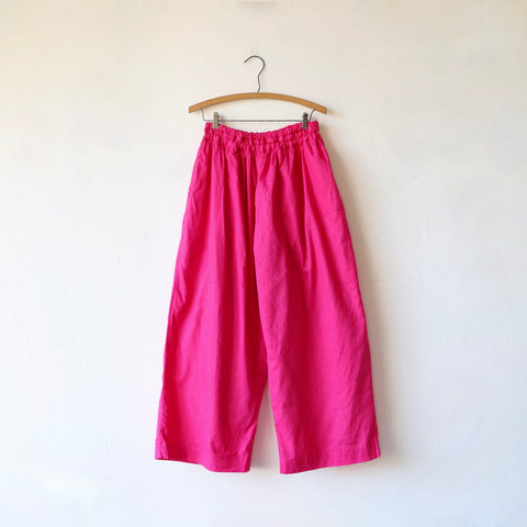 Ichi Antiquités Wide Leg Pants - Hot Pink