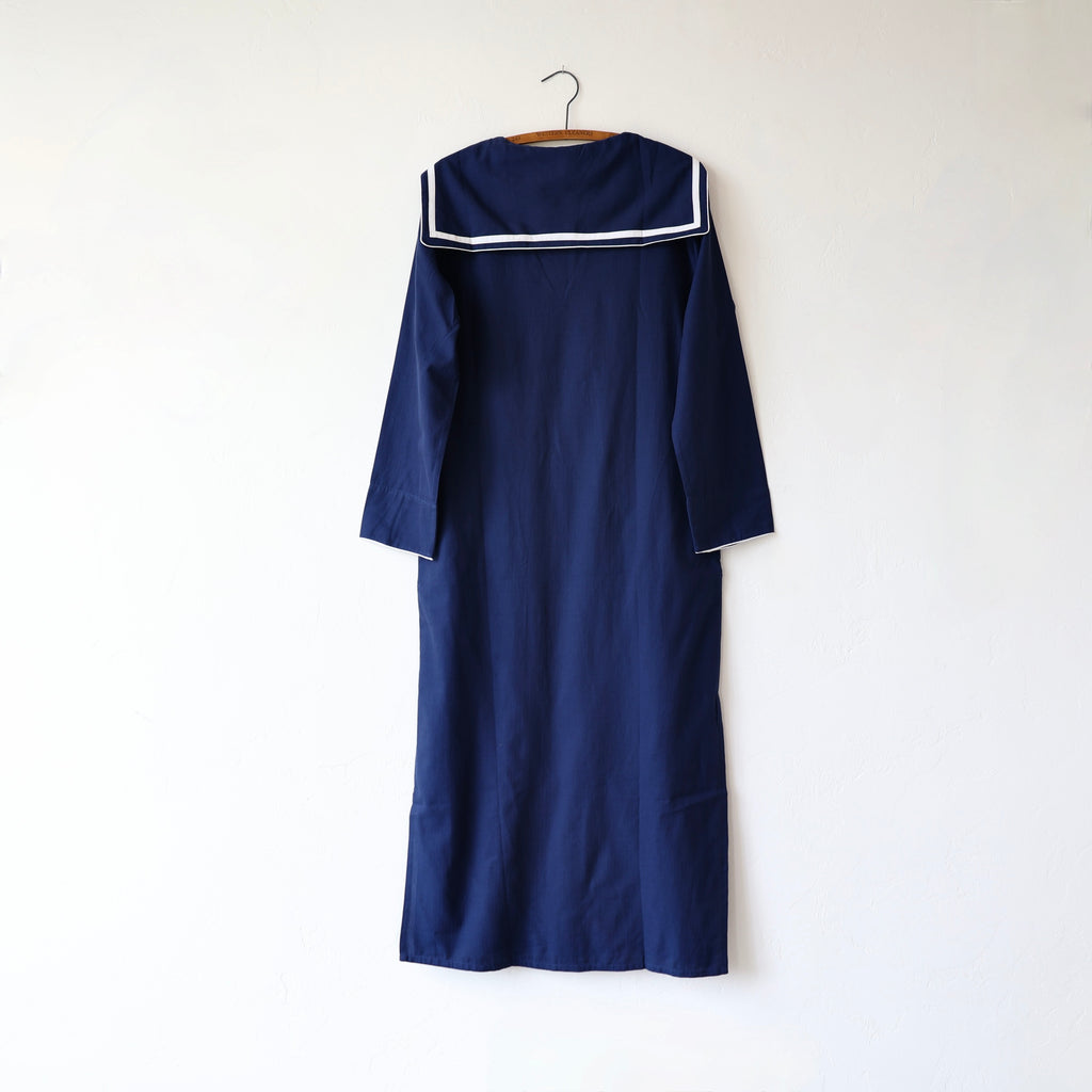 P. Le Moult Sailor Collar Night Dress - Blue | Bon P. Le Moult Sailor Collar Night Dress - Blue | Bon