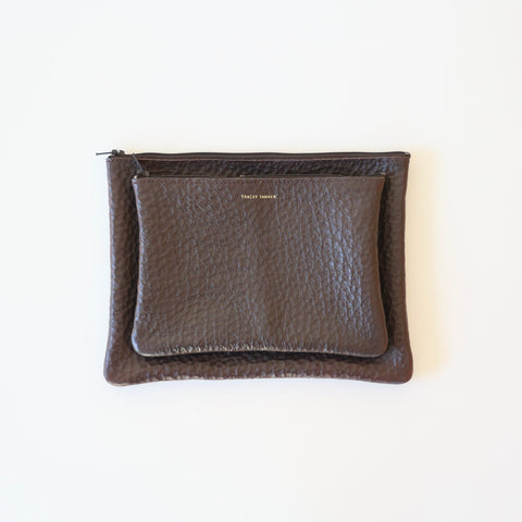 Tracey Tanner Leather Pouches - Espresso