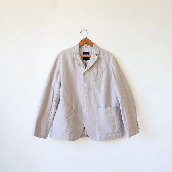 Pas de Calais High Density Linen/Cotton Jacket - Grey | Bon