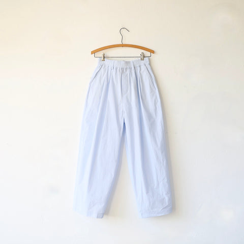 Nicholson & Nicholson Cotton Blend Haku Pants - Sax Checks