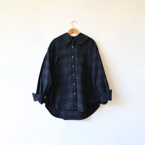 Emma Rothkopf Hollis Shirt - Black Watch Tartan