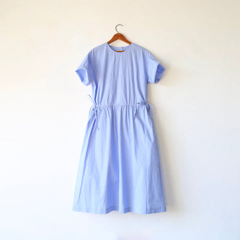 Nicholson & Nicholson Cotton Pear Dress - Sax Stripes