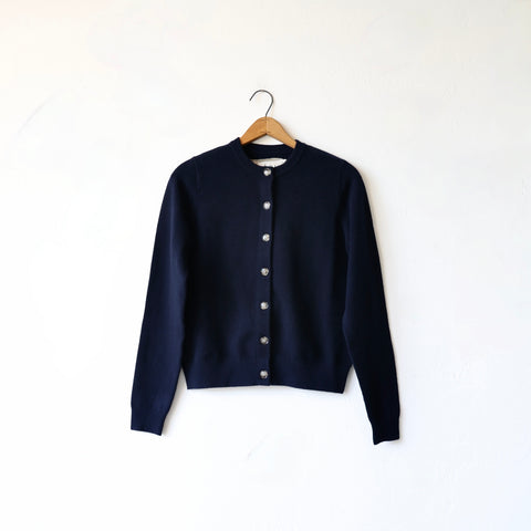 Eleph Cashmere Cardigan - Navy