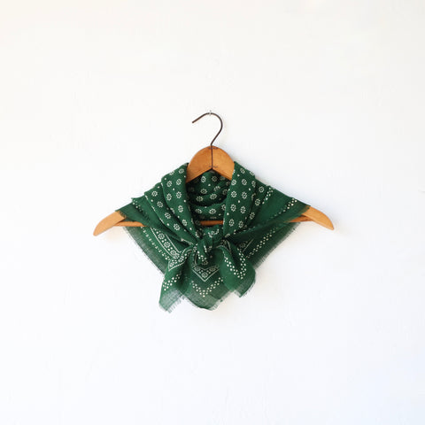 Moismont Wool Square Scarf - British Green