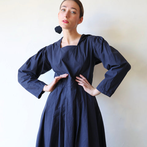 Emma Rothkopf Kay Sea Dress - Navy