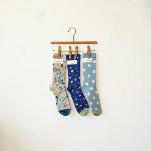 Bonne Maison Socks, Patterns - 3 Pattern Options