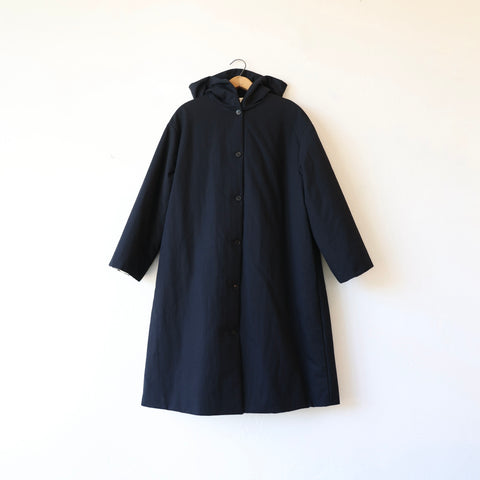 Apuntob Thindown Hooded Coat - Navy