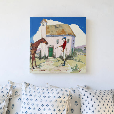 Graham Mears Painting - "Stubbs Lady II"