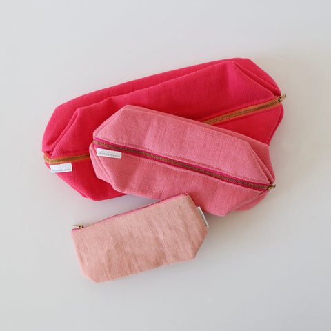 Designer's Guild Toiletry Bag Set - Pink