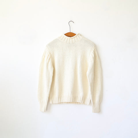 JUD Thorpe Fisherman Pullover - Ecru