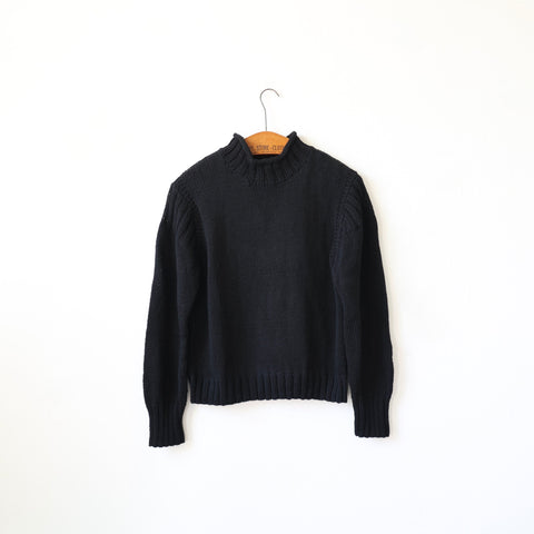 JUD Thorpe Fishermman Pullover - Black