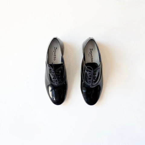 Black Patent Repetto Jazz Shoes