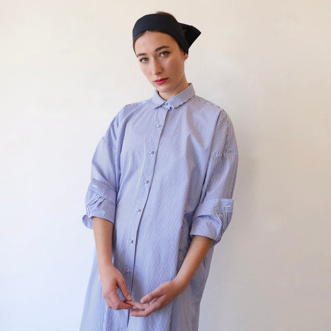 Fabiana Pigna Tobi Dress - Blue Stripe