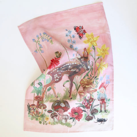 Nathalie Lété Kitchen Cloth - Spring Forest
