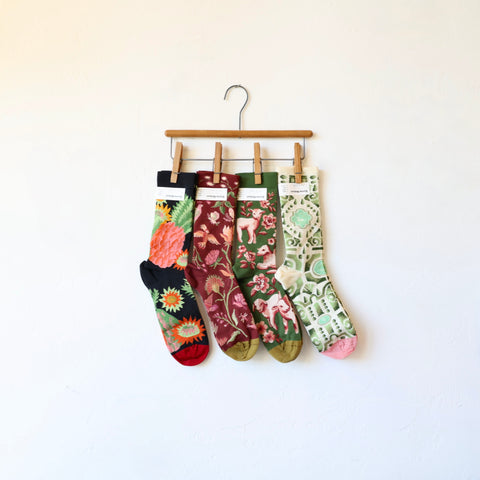 Bonne Maison Socks, Patterns - 4 Options