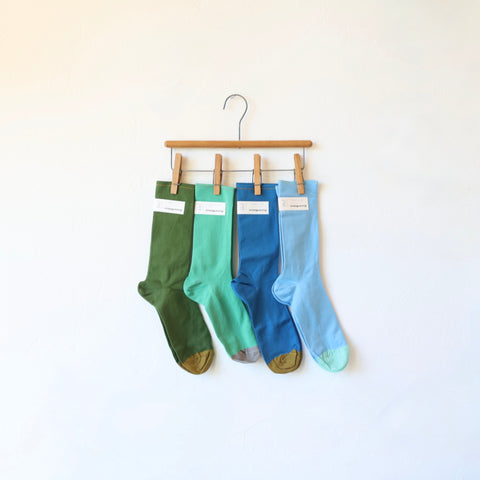 Bonne Maison Socks, Cool Colors - 4 Options