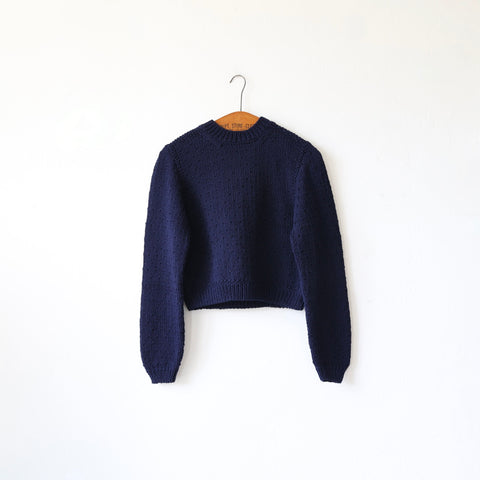 JUD Banby Long Sleeve Pullover - Navy