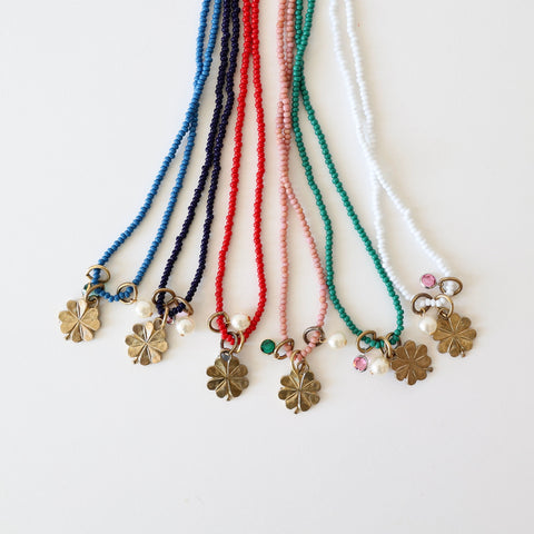 Patch NYC Charm Necklaces - Four Leaf Clover
