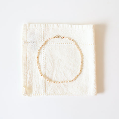 Riversong Antique Rice Pearl Necklace