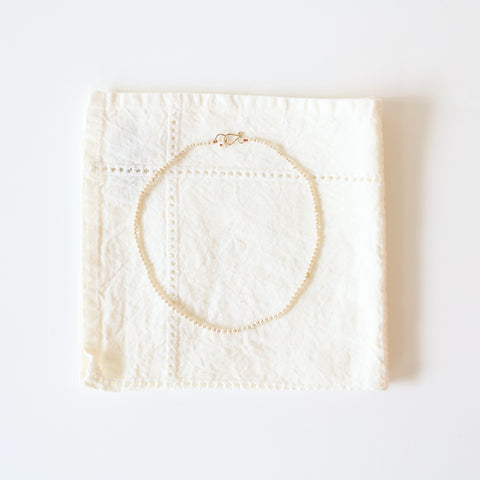 Riversong Antique Round Pearl Necklace