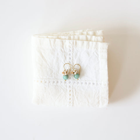 Riversong Green Aventurine Earrings