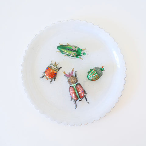 Blown Glass Ornaments - Bugs - 4 Options