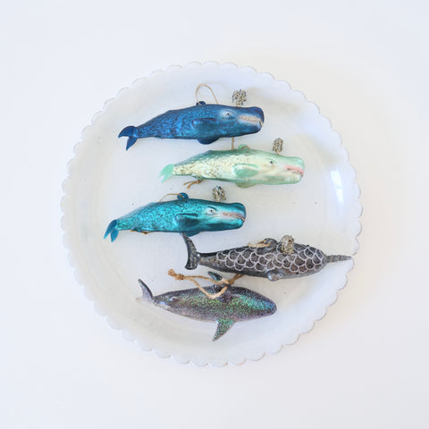 Blown Glass Ornaments - Sea Life - 5 Options