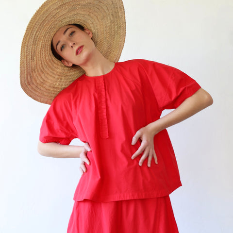 Fabiana Pigna Pret Blouse - Azalea