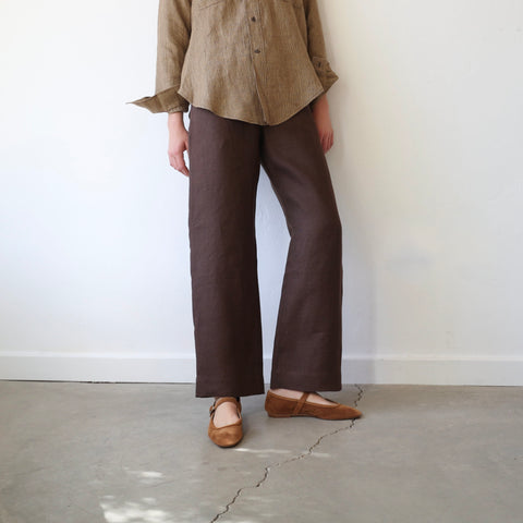 Samuel Snider Workhorse Trouser - Hopsack, Brown