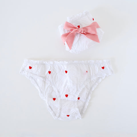 Scarlette Hand Embroidered Heart Culottes