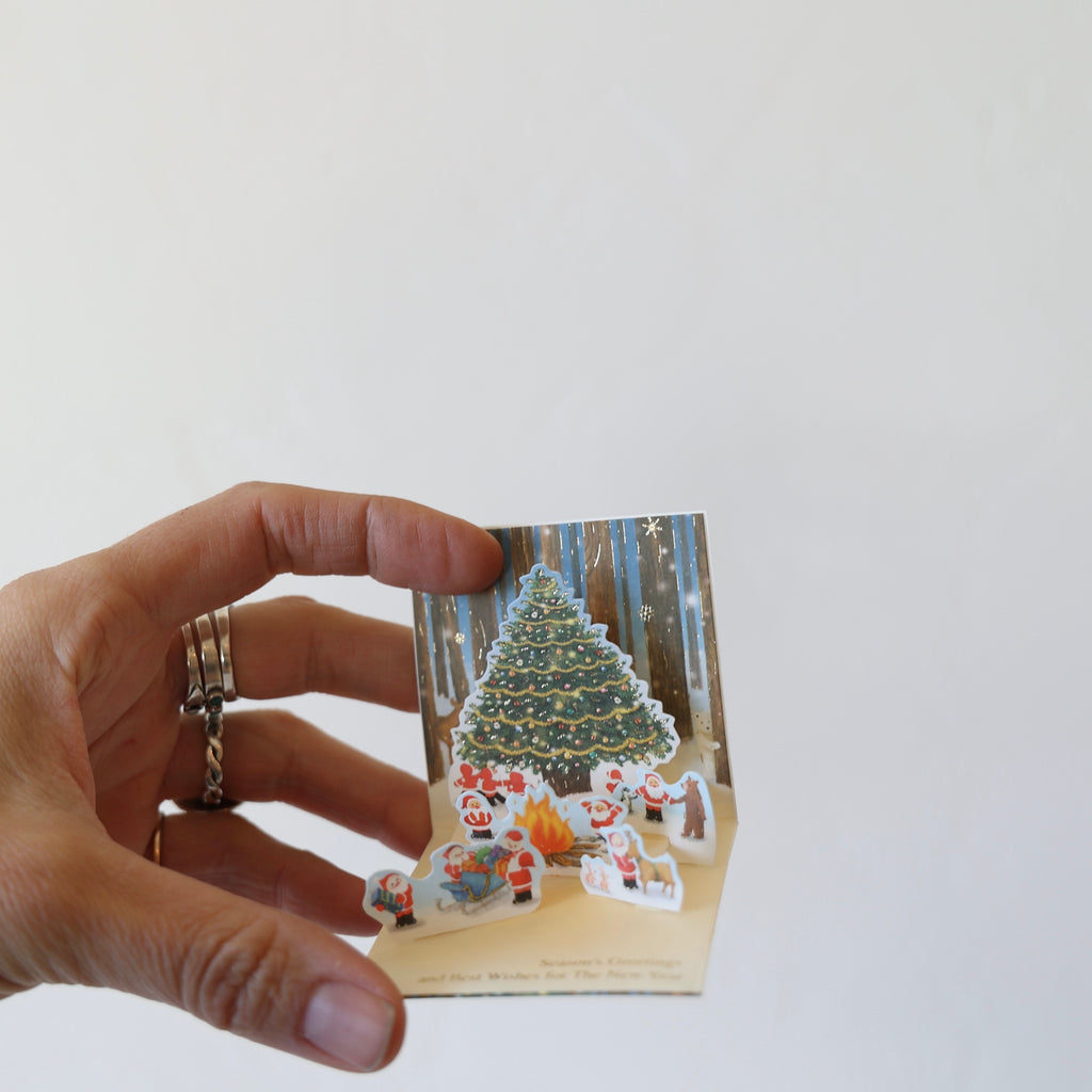 Season's Greetings Mini Pop Up Gift Cards - 4 Options