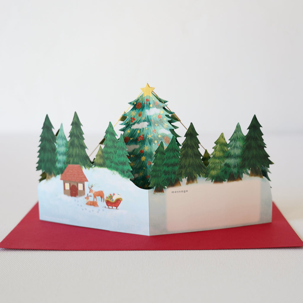 Merry Christmas Pop Out Card