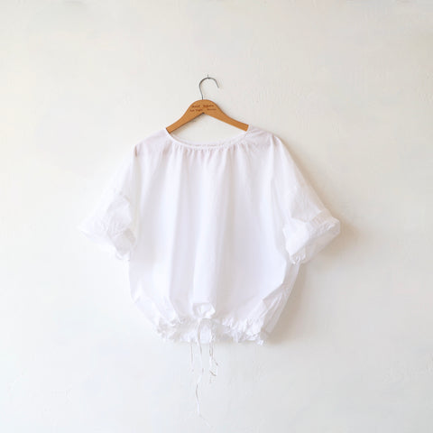 Manuelle Guibal Cinch Waist Shirt - Bright White