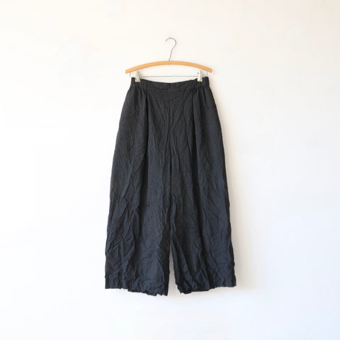 Pas de Calais Crinkle Pants - Charcoal