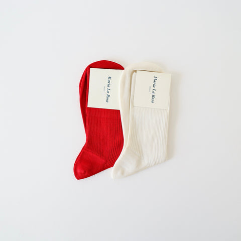 Maria La Rosa Silk Socks - 2 Colors