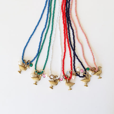 Patch NYC Charm Necklaces - Duck