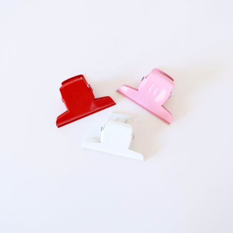 Enamel Clips - 3 Colors