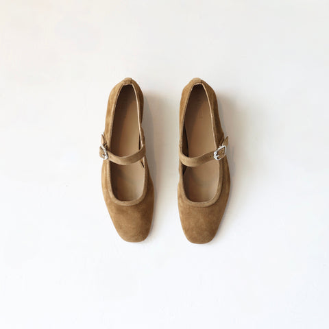 Le Monde Beryl Mary Janes - Taupe Suede