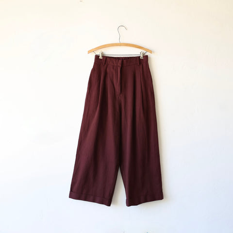 Runaway Bicycle Kent Pants - Burgundy
