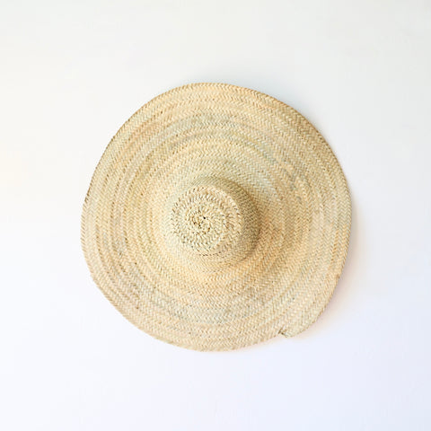 Woven Moroccan Wide Brim Hat