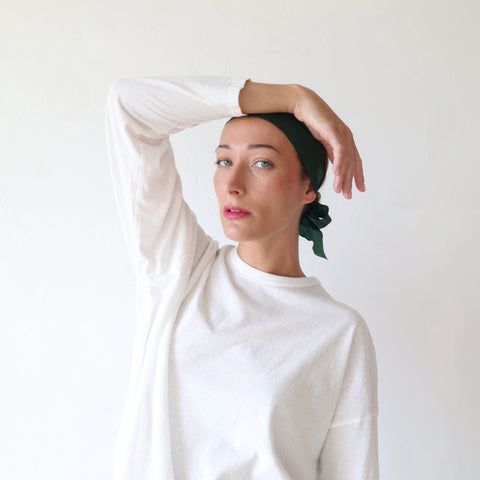 Pas de Calais Recycled Cotton Jersey Tee - White
