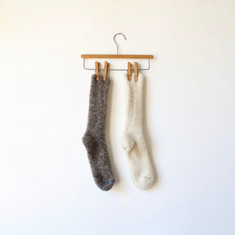 Yahae Alpaca Loop Slipper Socks - 2 Color Options