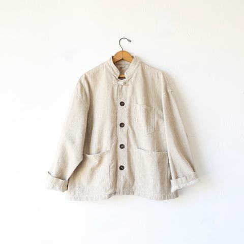 Ichi Antiquités Vintage Twill Jacket - Natural