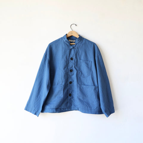 Ichi Antiquités Vintage Twill Jacket - Blue