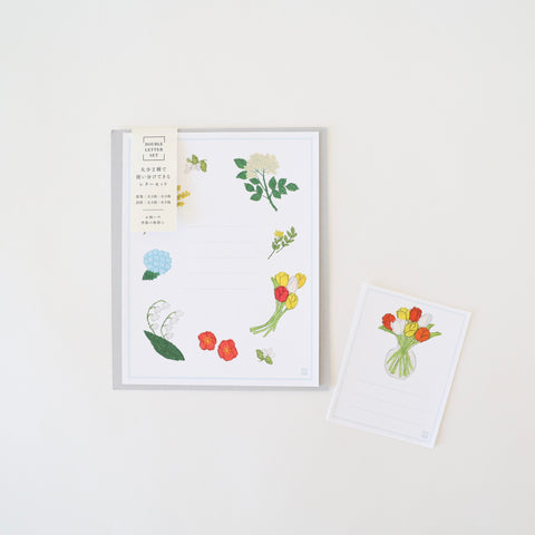 Stationery Set - Flowers