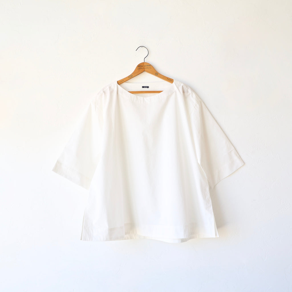 Apuntob Oversize Cotton Shirt - White