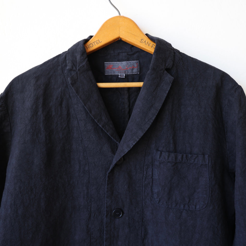 Manuelle Guibal Men's Linen Jacket - Navy