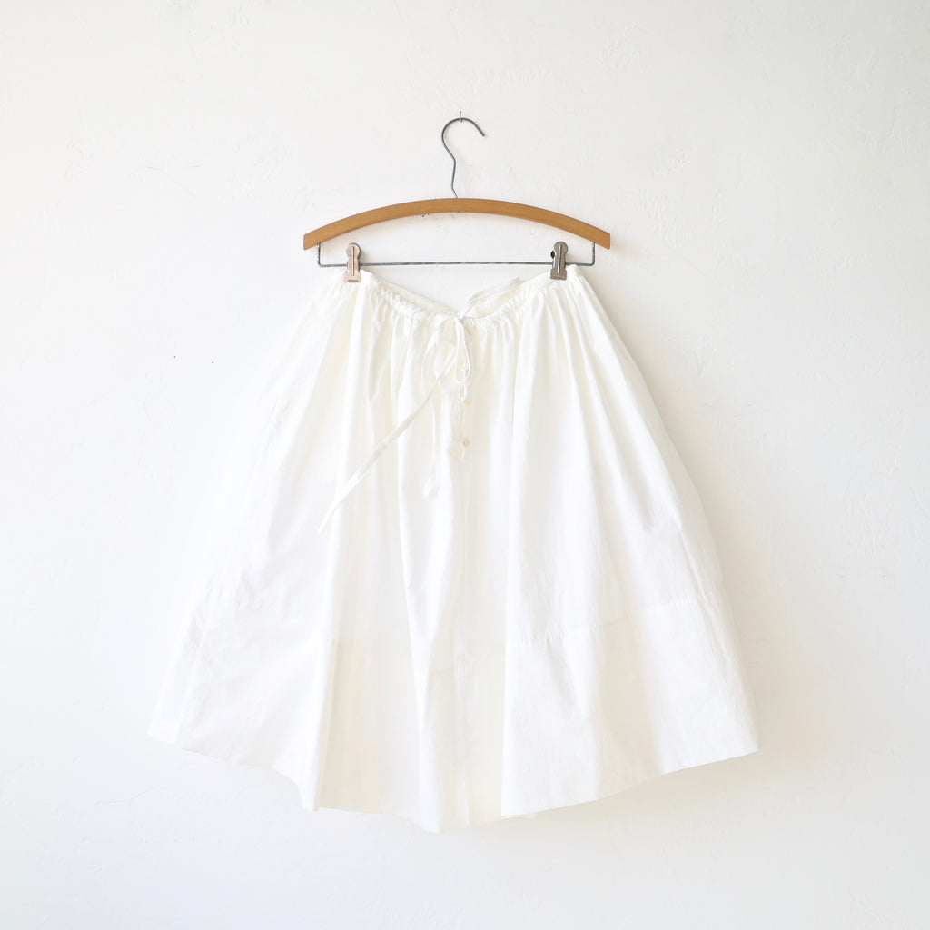 Bon Tie Back Skirt - White